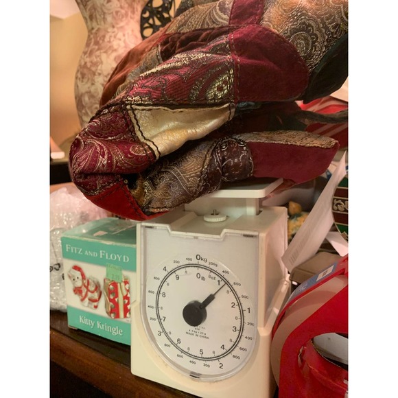 Lucky Brand Y2K Patchwork Velour/Plush/Tapestry Paisleys Hobo Shoulder Bag — H - Picture 11 of 12